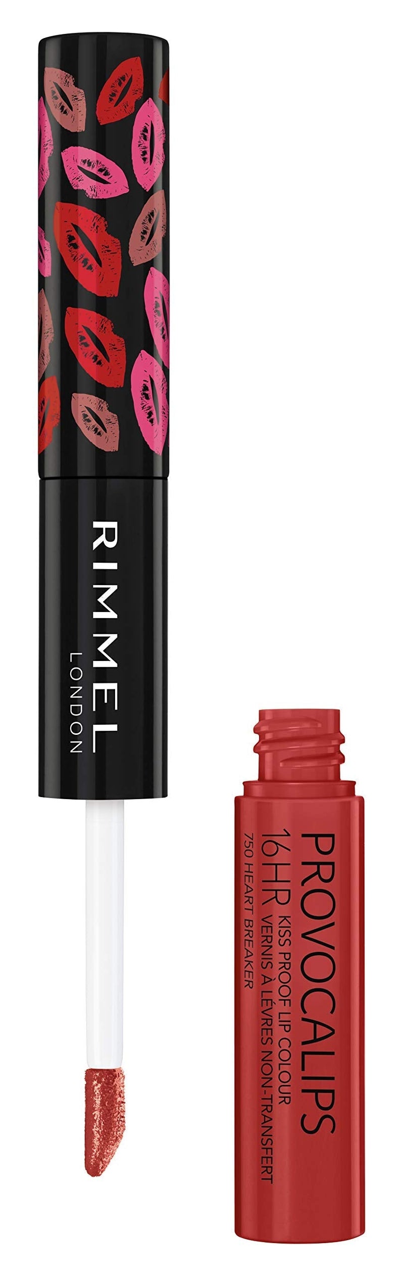 Rimmel Provocalips 16 Hour Kiss Proof Lip Colour, Heart Breaker, 0.14 Fl Oz Rimmel