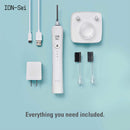 ION-Sei Electric Toothbrush | Battery Powered Smart Sonic Technology | Ultra Soft for Sensitive Teeth and Gums | Lake Blue ION-Sei