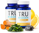 TRU NIAGEN Immune Support Supplement - Daily Defense - Vitamin C from Fermentation, Vegan Vitamin D3 2000 IU, Zinc, Plus Theracurmin (Curcumin) + Multi Award-Winning NAD Boosting Niagen 150mg 30ct Infinity Warehouse