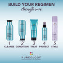 Pureology Strength Cure Shampoo | For Damaged, Color-Treated Hair | Fortifies & Strengthens Hair | Sulfate-Free | Vegan | Updated Packaging | 9 Fl. Oz Pureology