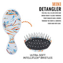 Wet Brush Osmosis Mini Detangler - Flowing Coral - Detangling Travel Hair Brush - Ultra-Soft IntelliFlex Bristles Glide Through Tangles with Ease - Protects Against Split Ends and Pain-Free Wet Brush