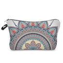 Cosmetic Bag for Women,Deanfun Mandala Flowers Waterproof Makeup Bags Roomy Toiletry Pouch Travel Accessories Gifts (50965) Deanfun