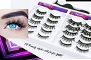 Arishine 3D 5D Magnetic Eyelashes Kit Magnetic Eyeliner For Use with Magnetic False Lashes Natural Look-No Glue Needed Arishine