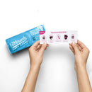 Miracle Face Erase 2 Pack Makeup Remover Face Cloths, Chemical-free, Microfiber, 6 Hair Ties (2 Count, Sapphire) miracle FACE ERASE