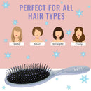 Wet Brush Disney Original Detangler Hair Brush Princess Guiding Spirit - Frozen 2, Elsa - All Hair Types - Ultra-Soft IntelliFlex Bristles Glide Through Tangles with Ease - Protects Against Split Ends Wet Brush