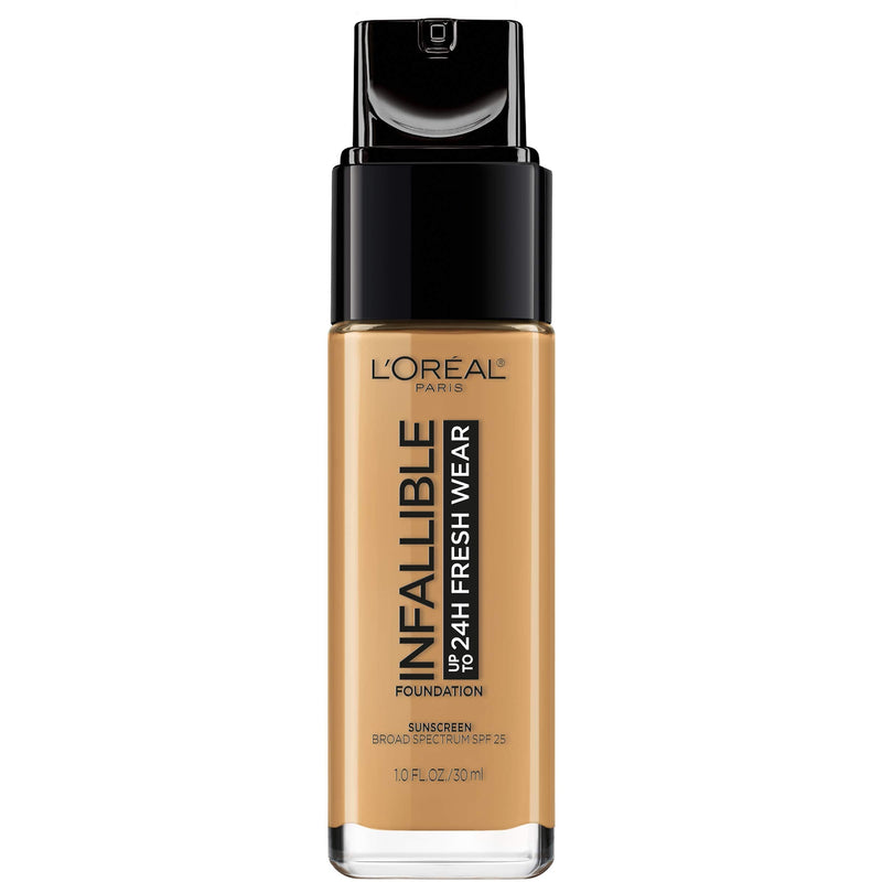 L'Oreal Paris Makeup Infallible Up to 24 Hour Fresh Wear Foundation, Toasted Almond, 1 Ounce L'Oreal Paris