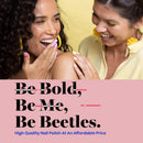 Beetles Nude Pink Gel Nail Polish Kit with UV LED Light and Base Gel Top Coat Starter Kit, Soak Off Popular Nude Pink Gel Polish Set with Nail Lamp Nail File for DIY Home Manicure Gift for Women beetles Gel Polish Store