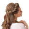 EAONE 50 Pieces Butterfly Clips Metallic Color Mini Butterfly Hair Clips Hair Accessories for Women and Girls with Box Packaged, 3 Assorted Colors(Silver, Gold and Bronze) EAONE