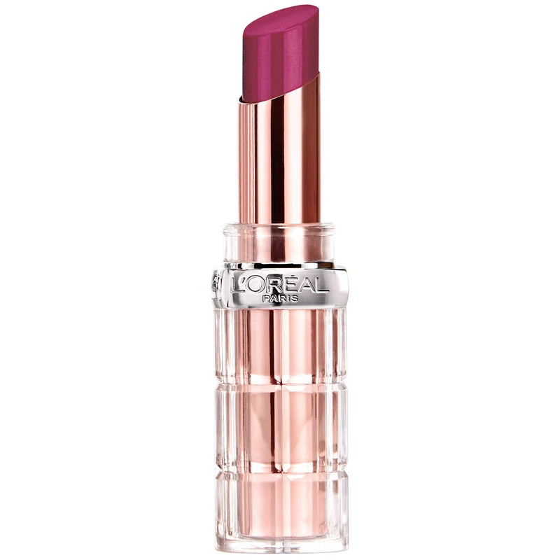 L'Oreal Paris Makeup Colour Riche Plump and Shine Lipstick, for Glossy, Radiant, Visibly Fuller Lips with an All-Day Moisturized Feel, Wild Fig Plump, 0.1 oz. L'Oreal Paris