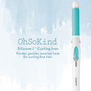 Conair OhSoKind For Fine Hair Curling Iron; 1-inch Curling Iron with Silicone Clip Conair