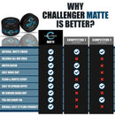 Challenger Men’s Matte Cream Pomade, 3 Ounce | Natural Finish, Clean & Subtle Scent | Medium Firm Hold | Water Based & Travel Friendly. Hair Wax, Fiber, Clay, Paste All In One Challenger