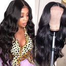 ISEE Hair Lace Front Wigs Human Hair 9A Body Wave 4X4 Lace Closure Human Hair Wigs For Black Women 150% Density Pre Plucked 4X4 Closure Lace Front Wigs with Baby Hairs Natural Color (26'') ISEE Store