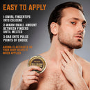 Viking Revolution Sweet Tobacco Mens Solid Cologne Men 2 Oz - Men Solid Perfume Cologne for Men - Balm Cologne for Mens Cologne Balm Travel Cologne Wax (1 pack, Sweet Tobacco) Infinity Warehouse