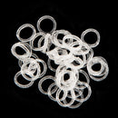 JMU Orthodontic Elastics 1/8 Inch Light 2.5oz 500 pack Intraoral Elastic Bands Latex Free Dental Rubber Bands Made in USA JMU