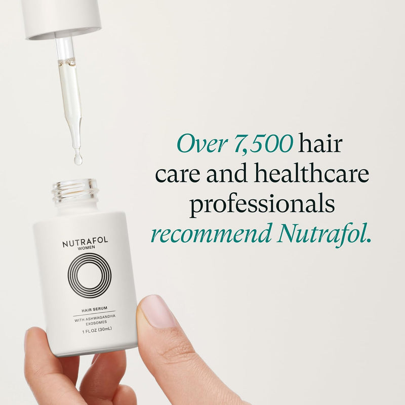 Nutrafol Women's Hair Serum, Supports Visibly Thicker and Stronger Hair, Vegan, Lightweight and Fast-Absorbing Infinity Warehouse