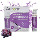 Aurora Nutrascience Nano-Liposomal Glutathione Drink Mix, 30 Packets, Grape Infinity Warehouse