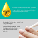 Karlash Salon Spa Premium Cuticle Oil Pen - Heals Dry Cracked and Rigid Cuticles. Vitamin E Enriched Treatment. Nourish and Moisturize Nails Made in USA. 2 ml (Lemon) Karlash