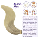 DOORES Blonde Hair Extensions Tape in Balayage Ash Blonde to Golden Blonde and Platinum Blonde 20pcs 50g 20 Inch Tape in Hair Extensions Human Hair Natural Real Hair Extensions Straight DOORES Store