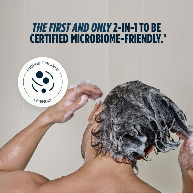 Nutrafol Men's Shampoo and Conditioner 2-in-1, Cleanses, Hydrates, Unclogs Pores, Improves Hair Volume & Strength, Physician-formulated for Thinning Hair, Color Safe, Sulfate Free - 8.1 Fl Oz Bottle Infinity Warehouse