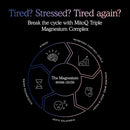 MitoQ Triple Magnesium Complex | Magnesium Glycinate, Taurinate, Oxide with GABA for Heart Health, Stress Management, & Deeper Sleep | High Absorption | 90 Capsules Infinity Warehouse