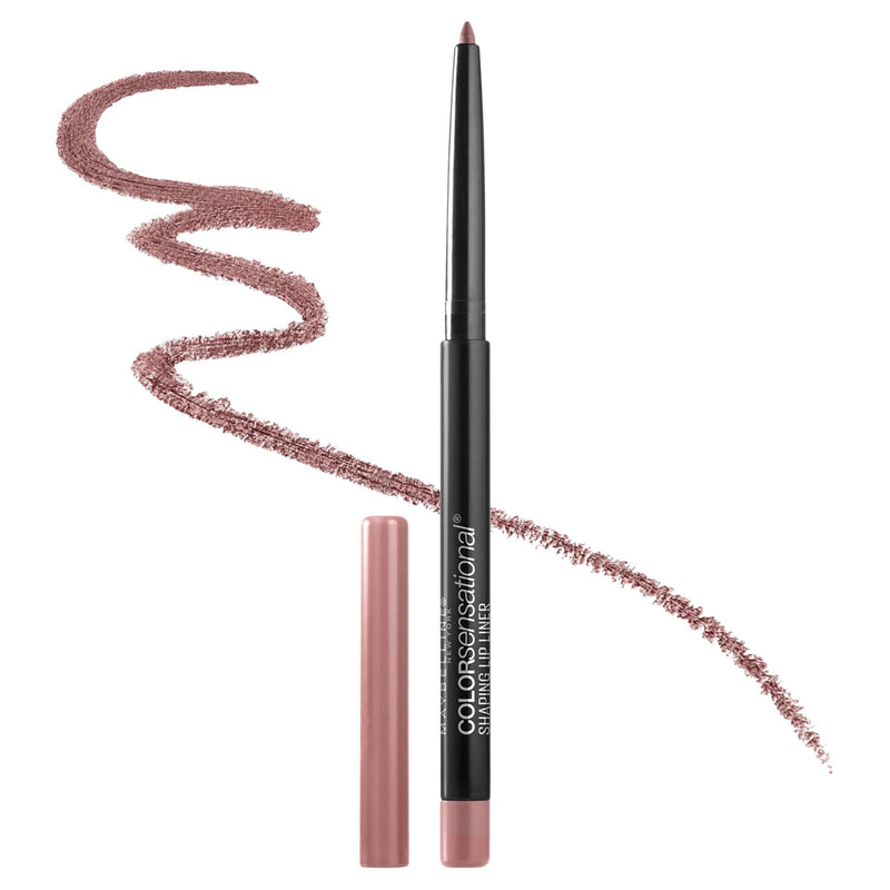 Maybelline Color Sensational Shaping Lip Liner with Self-Sharpening Tip, Dusty Rose, Nude Pink, 0.01 oz Maybelline New York