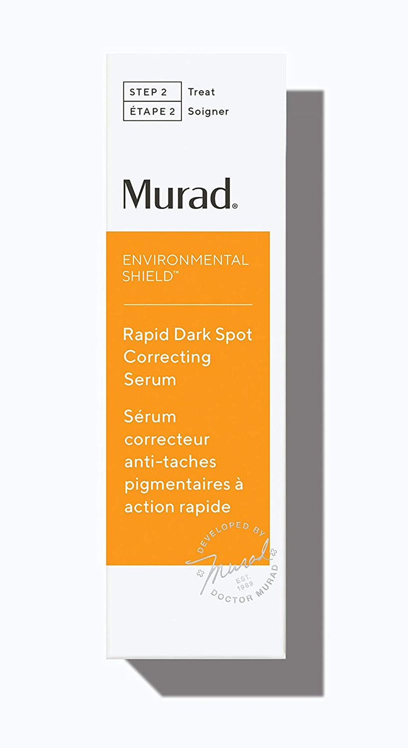 Murad Environmental Shield Rapid Dark Spot Correcting Serum – Daily Dark Spot Serum for Pigment/Skin Lightening - Brightening, Soothing Facial Serum – Dark Spot Corrector, 1.0 Fl Oz martinandmark.com