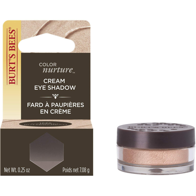 Burt's Bees Color Nurture Cream Eye Shadow With Buildable Color To Achieve Desired Intensity, Caramel Buttercream 0.25 Ounce Burt's Bees