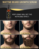 Beard Growth Kit, Derma Roller for Beard Growth,Beard Roller for Hair Growth for Men,100% Natural Ingredients Beard Oil Serum, Stimulate Promote Beard Mustache and Hair Regrowth - Gifts for Men Him Dad Father Boyfriend(5 in 1) Wattne