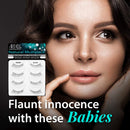 Ardell False Lashes, Natural Babies Black x 4 pairs Ardell