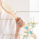 Back Brush Long Handle For Shower - Soft And Firm Double Sided Exfoliating Bath Body Scrub Brush for Men And Women - Use Back Showering Scrubber Wet For Washing/Scrubbing - Use Dry For Exfoliation GreenLeaf MAYDZ