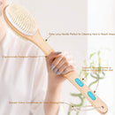 Back Brush Long Handle For Shower - Soft And Firm Double Sided Exfoliating Bath Body Scrub Brush for Men And Women - Use Back Showering Scrubber Wet For Washing/Scrubbing - Use Dry For Exfoliation GreenLeaf MAYDZ