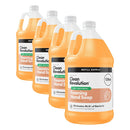 Clean Revolution Antibacterial Liquid Gel Hand Soap Refill, 128 Fl Oz, Fresh Orange Scented - Made in USA Infinity Warehouse