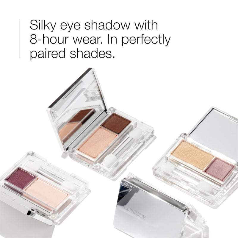Clinique All About Shadow Duo Eye Shadow Makeup | Safe For Sensitive Eyes Infinity Warehouse