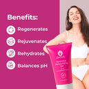 ZENZSUAL Feminine Foam Cleanser + Intimate Gel with Hyaluronic Acid Combo – Vaginal Moisturizer & pH Balanced Cleanser Duo – Hydration for Dryness, External Intimate Care, Fragrance-Free, 1 oz Each Infinity Warehouse