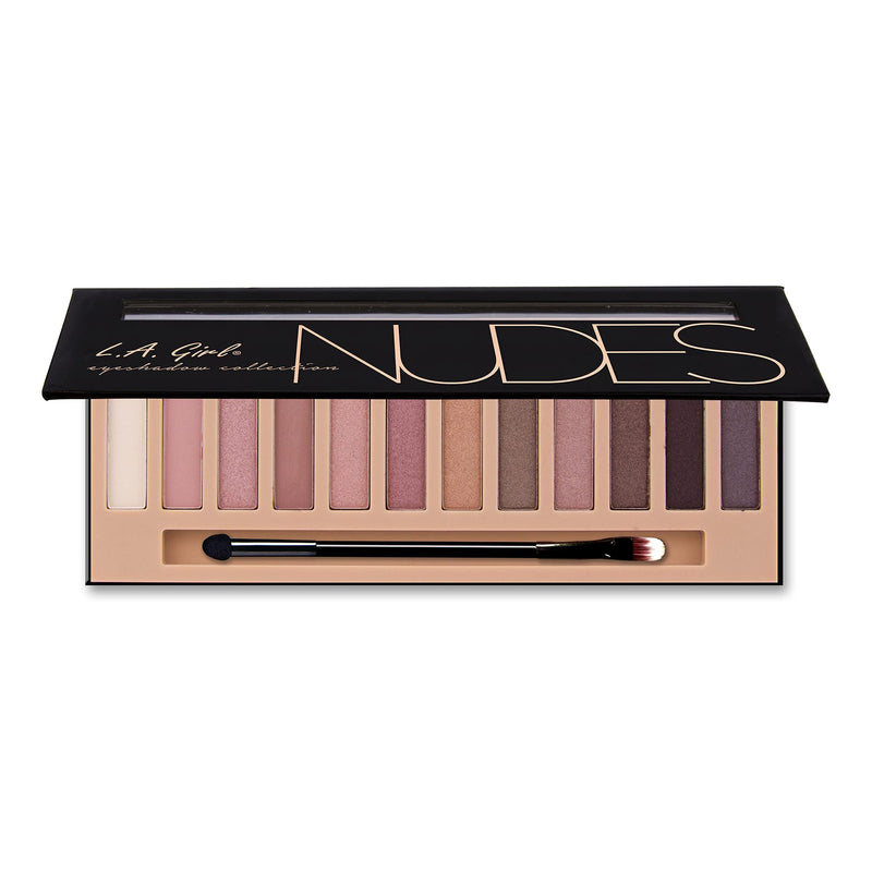 L.A. Girl Beauty Brick Eyeshadow, Nudes, 0.42 Ounce L.A. Girl