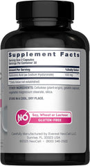 NeoCell Hyaluronic Acid Capsules | 60 Pills | 100mg | Advanced Formula Supplement | Skin Hydration & Suppleness Infinity Warehouse