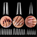 Beetles 3 Styles Acrylic Nail Tips - Artificial False Nails Clear Coffin Ballerina Stiletto Nail Tips for Acrylic Nail/Dip Powder Nails/Poly Nail Extension Gel Nail Art DIY Home, 488 Pcs beetles Gel Polish