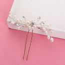 Bridal Hair Pins - Wedding Hair Clips Set Pearl Rhinestones Bride Headpiece Hair Accessories for Women TreatMe