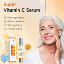 HANYWIL Super Vitamin C Serum for Women over 70, Vitamin C Serum for Face, Dark Spot Remover for Face, Hyaluronic Acid Skin Care, Targets Age Spots, Hydrates and Wrinkle Reduction 1.7fl oz Infinity Warehouse