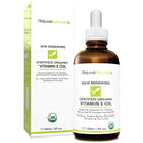 Vitamin E Oil - 100% All Natural & USDA Organic (LARGE 4oz Bottle) Visibly Reduce the Look of Scars, Stretch Marks, Dark Spots & Wrinkles for Hydrated & Youthful Skin. Face & Body Moisturizer RejuveNaturals