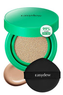 Easydew Mela B Toning Ampoule Cushion - 2-in-1 Korean Skin Care & Face Beauty Makeup - Age-Defying Full Coverage Cushion Foundation with Niacinamide & Hyaluron-Vital C 0.45 oz (