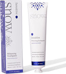 SNOW Advanced Vitamin Infused Whitening Toothpaste - Oral Care Whitening Paste - Advanced Toothpaste with Hydroxyapatite & CoQ10 - Advanced Morning Formula, Refreshing Mint Infinity Warehouse