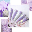 Makartt Purple Poly Nail Extension Gel Kit with Nail Lamp Bundle - Basic Poly Nails for Beginners with 6W UV&LED Lamp Makartt