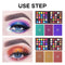 EYESEEK Eyeshadow Palette Matte 50 Colors High Pigmented Colorful Eyeshadow Makeup Palette Shimmer Bright Color Eye Shadow Powder Easy To Blend Long Lasting Waterproof Makeup Pallet