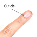 Beaute Galleria Cuticle Pusher and Spoon Nail Cleaner, Remove Excess Cuticle Residue for Fingernails and Toenails, Stainless Steel Manicure Pedicure Tool BEAUTÉ GALLERIA