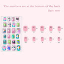 Allstarry 120pcs 5 pack Children Nails Press on Pre-glue Full Cover Glitter Gradient Color Rainbow Short False Nail Kits Lovely Gift for Children Little Girls Nail Art Decoration (Mermaid & Unicorn) Allstarry