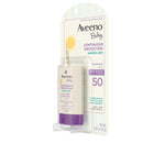Aveeno Baby Continuous Protection Sensitive Skin Mineral Sunscreen Stick with Broad Spectrum SPF 50 for Face & Body, Naturally Sourced 100% Zinc Oxide, Travel Size, 0.47 Oz Aveeno Baby