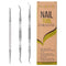 3-Pack Ingrown Toenail File And Lifters, 100% Professional Surgical Stainless Steel Ingrown Toenail Tool -Safe Nail Cleaning Treatment Pedicure Tools Kit Under Sidewall Cleaner Pain Relief Accessories POLKASTORE