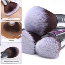 LUXAZA 15PCS Professional Makeup Brush Set,Sparkling Crystal Style Makeup Brushes Premium Synthetic Include Foundation,Eyeshadow,Contour Makeup Brushes for Women & Girls LUXAZA Store
