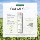 Klorane Dry Shampoo with Oat Milk, For Dark Hair, Natural Tint, All Hair Types, Paraben & Sulfate-Free, Jumbo Size, 5.4 oz. Klorane